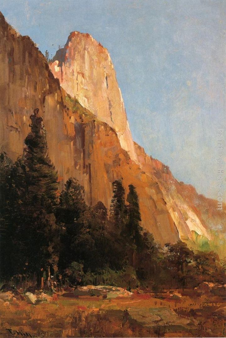 Thomas Hill Sentinel Rock, Yosemite